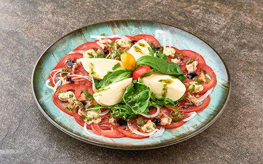 Tomato carpaccio